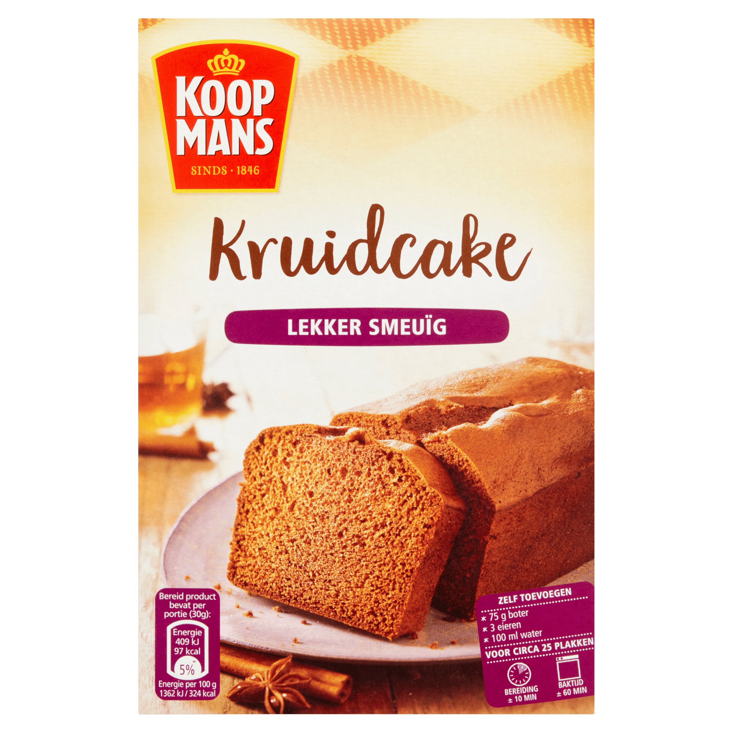 Koopmans Kruidcake bakmix