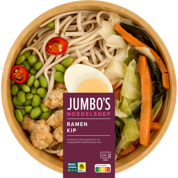 Jumbo's Noedelsoep Ramen Kip 400 g