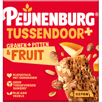Ontbijtkoekrepen Met Dedroogd Fruit 147g