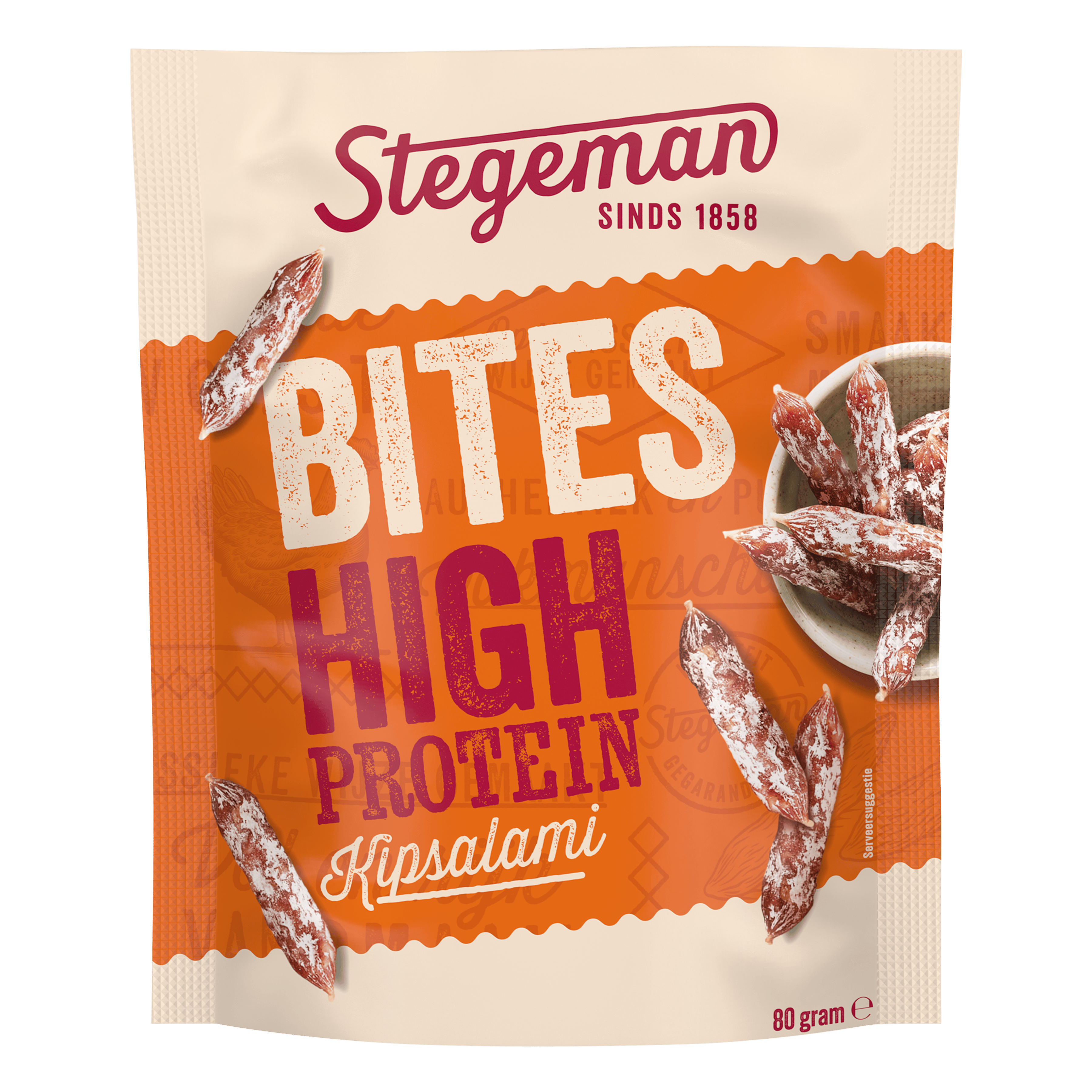 Stegeman High Protein Kipsalami Bites