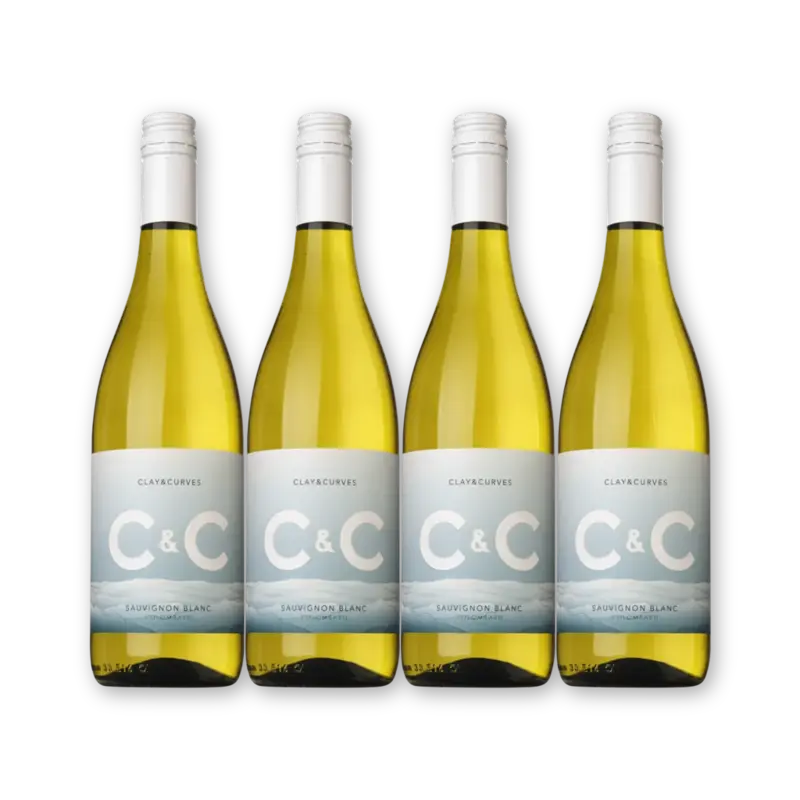 Clay & Curves Clay & Curves Sauv. Blanc 4 flessen