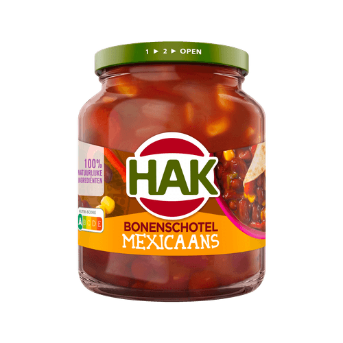 Hak Bonenschotel Mexicaans