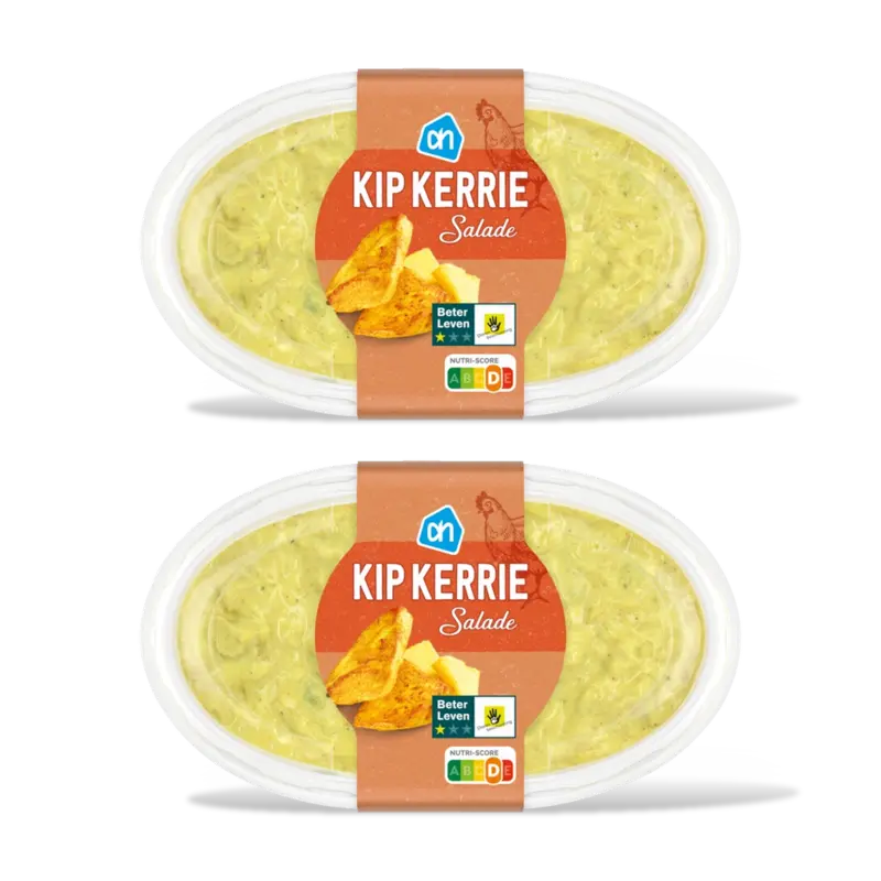 AH Kip kerrie salade 2-pack