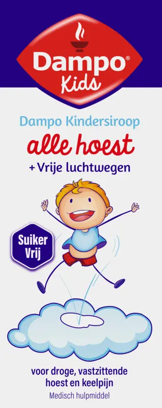 Dampo Kids kindersiroop alle hoest