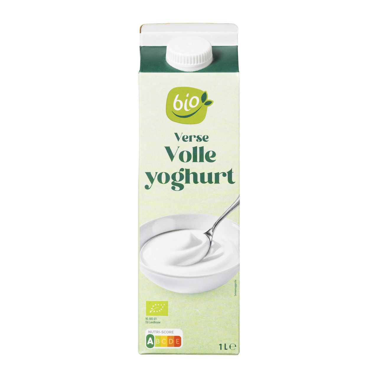 Biologische verse volle yoghurt