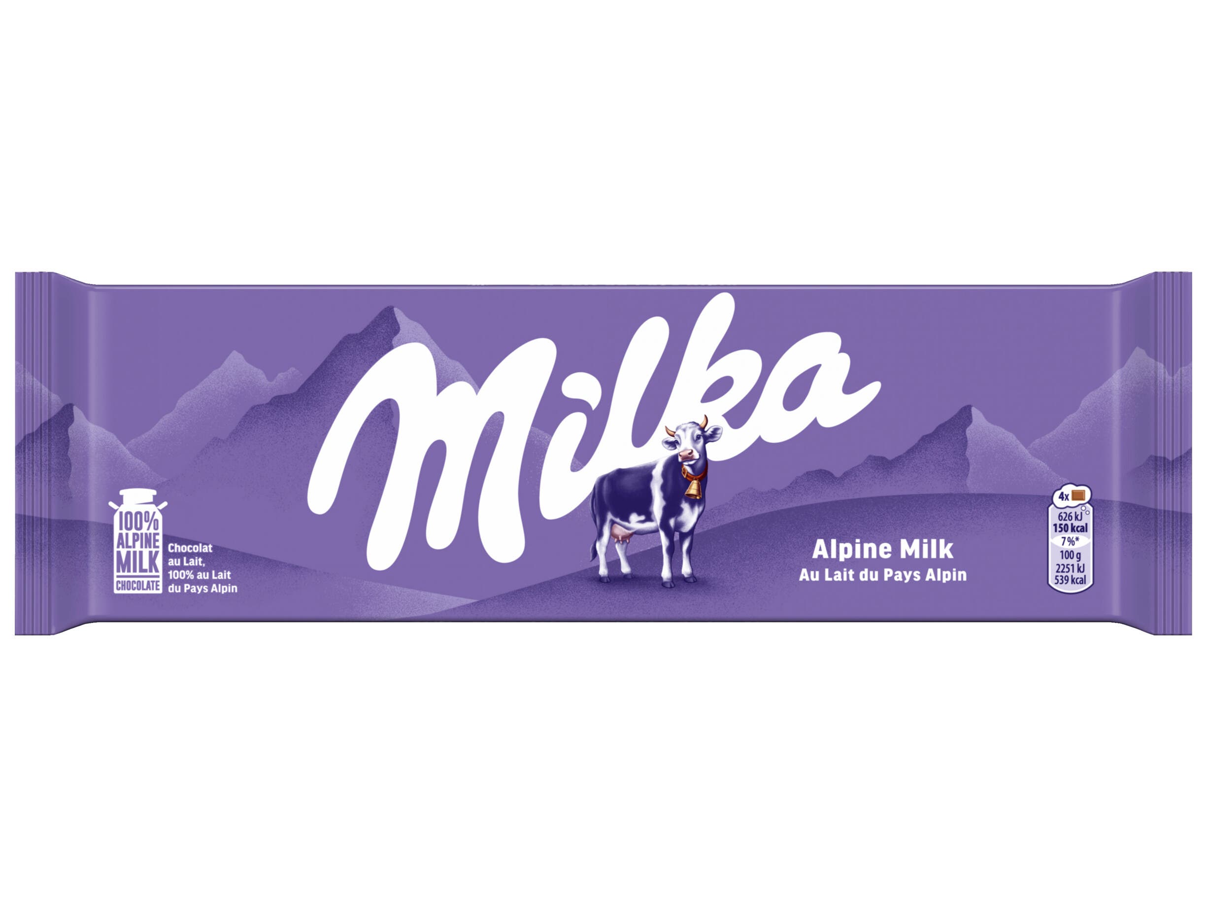 Chocoladereep alpenmelk