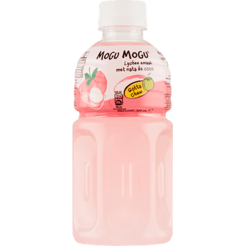 Mogu Mogu Lychee Smaak met Nata de Coco 320 ml