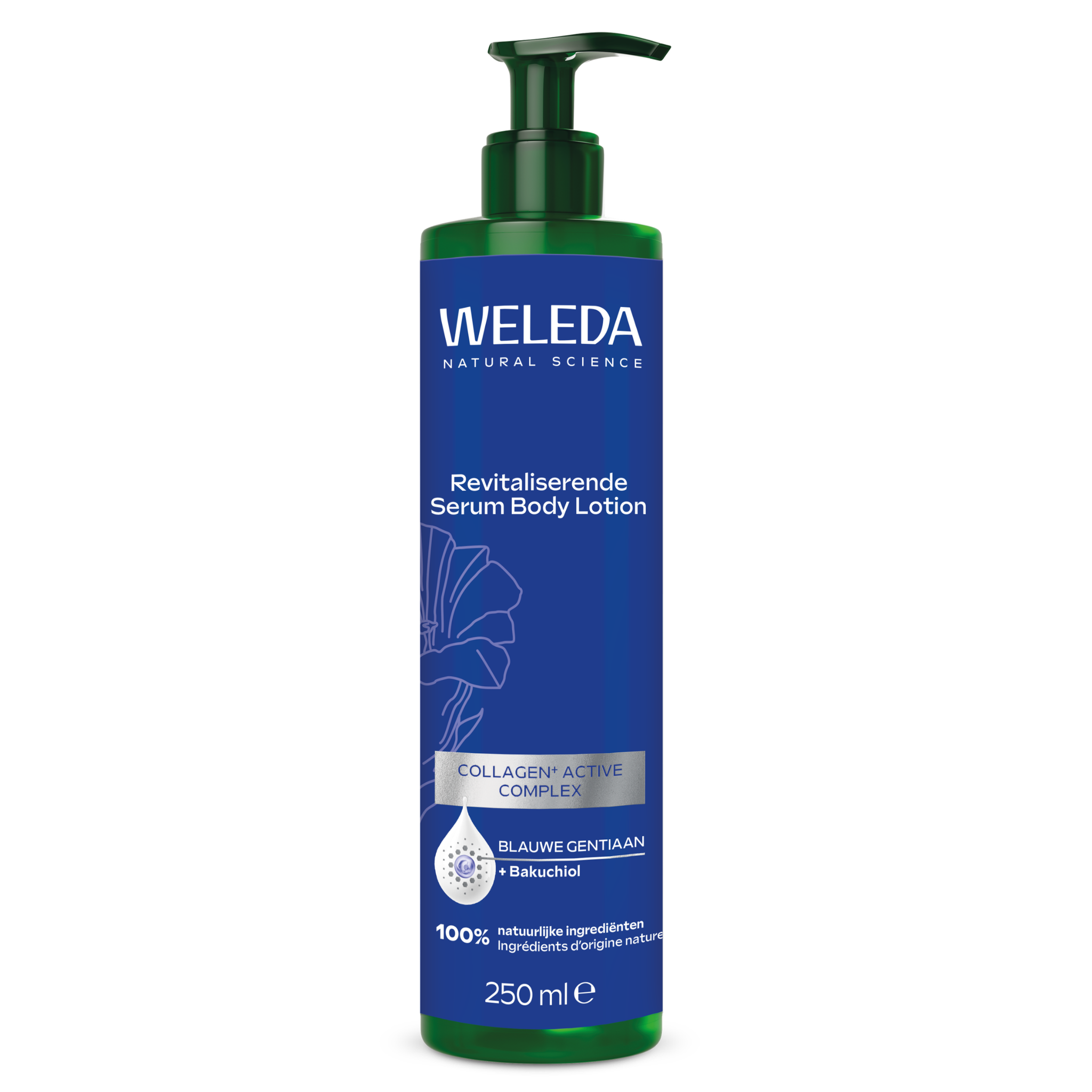 WELEDA Blauwe Gentiaan Revitaliserende Serum Bodylotion 250 ML 