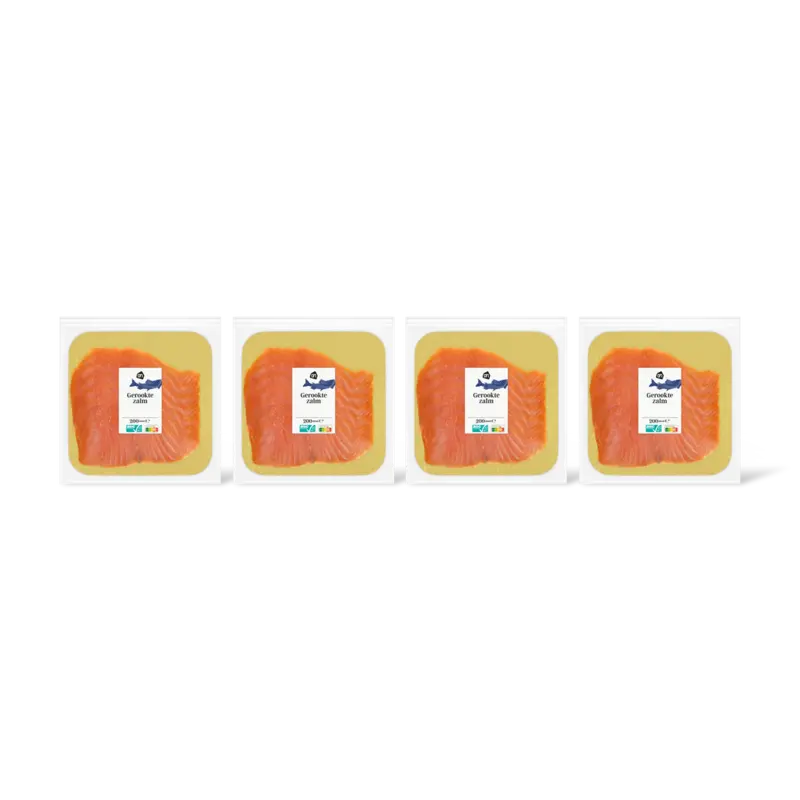 AH Gerookte zalm 4-pack