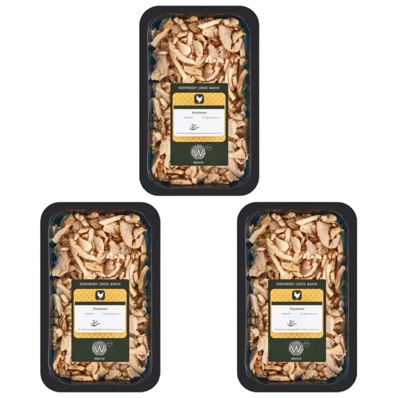 Wahid Kipdij doner 3-pack
