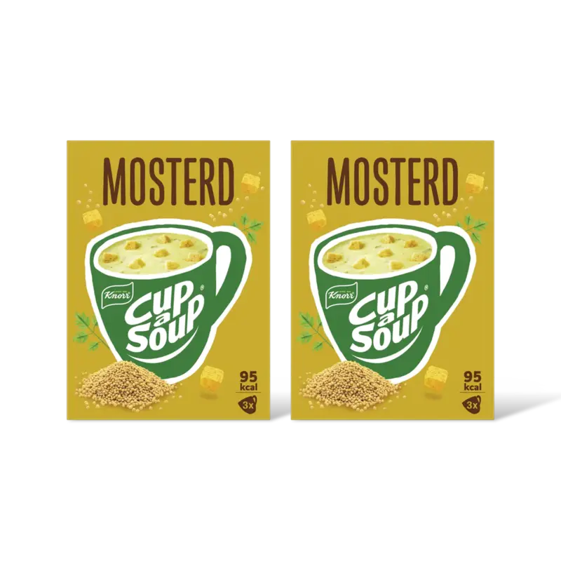 Knorr Cup-a-soup mosterd 2-pack