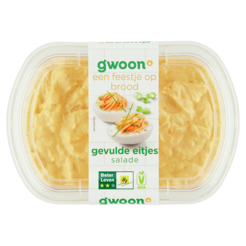 G'woon Salade gevulde eitjes