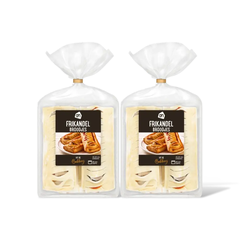 AH Diepvries frikandelbroodjes 2-pack