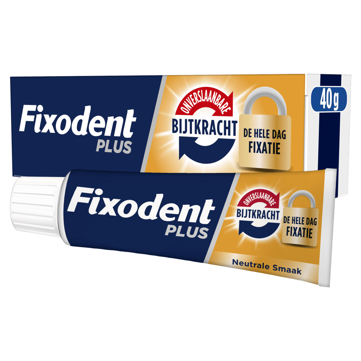 Fixodent Plus Duo Premium Kleefpasta 40 gram