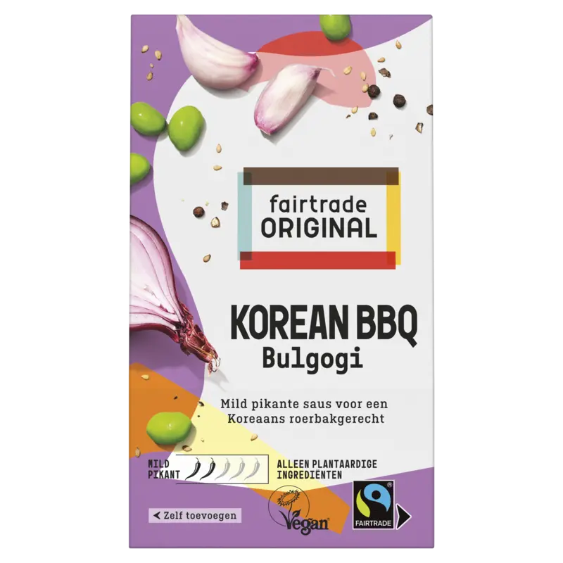 Fairtrade Original Korean BBQ bulgogi