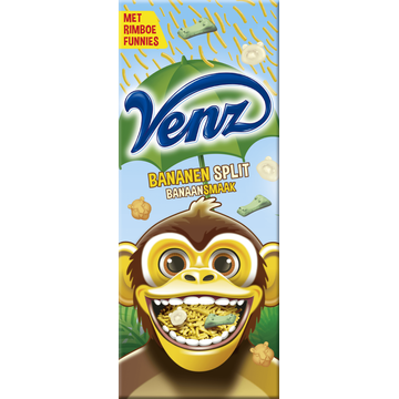 Venz Rimboe Bananen Split 200g