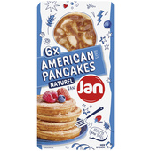 Jan Jan American Style Pancakes Naturel 6 stuks