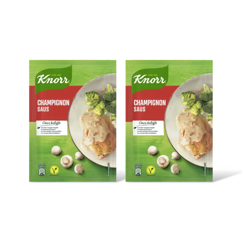 Knorr Champignonsaus 2-pack