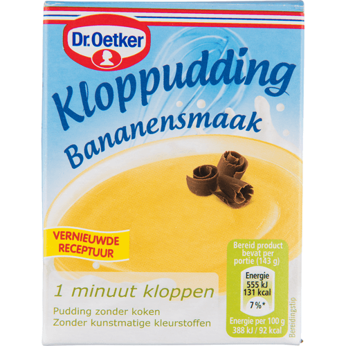 Dr. Oetker Kloppudding banaan