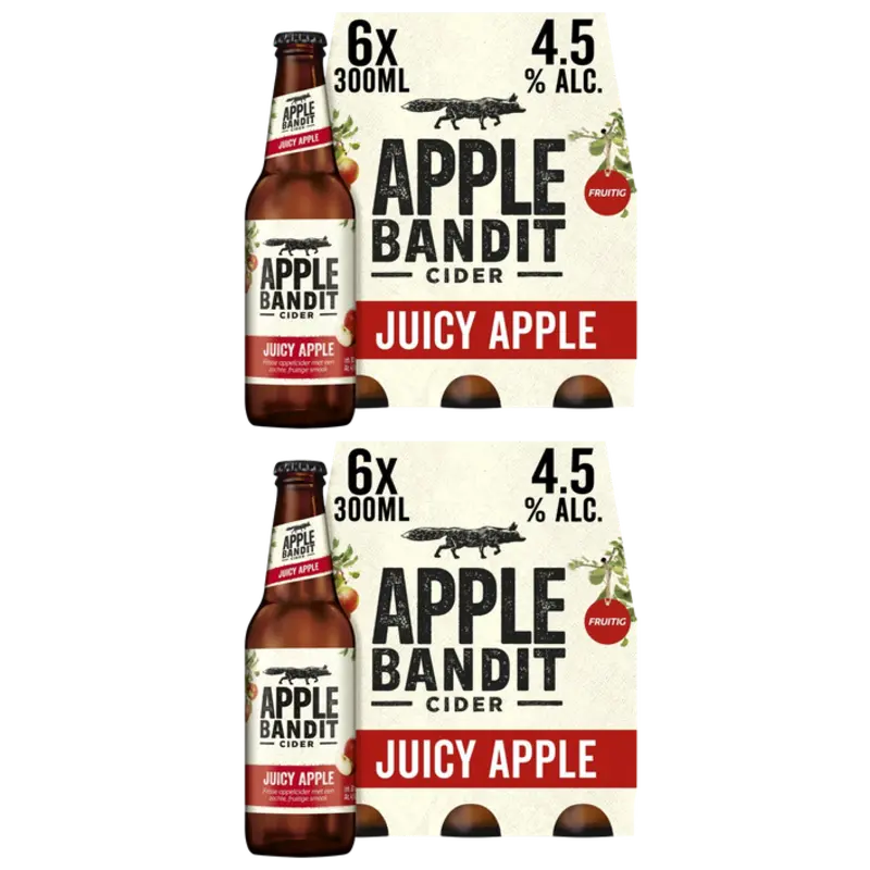 Apple Bandit Juicy apple cider 12-pack