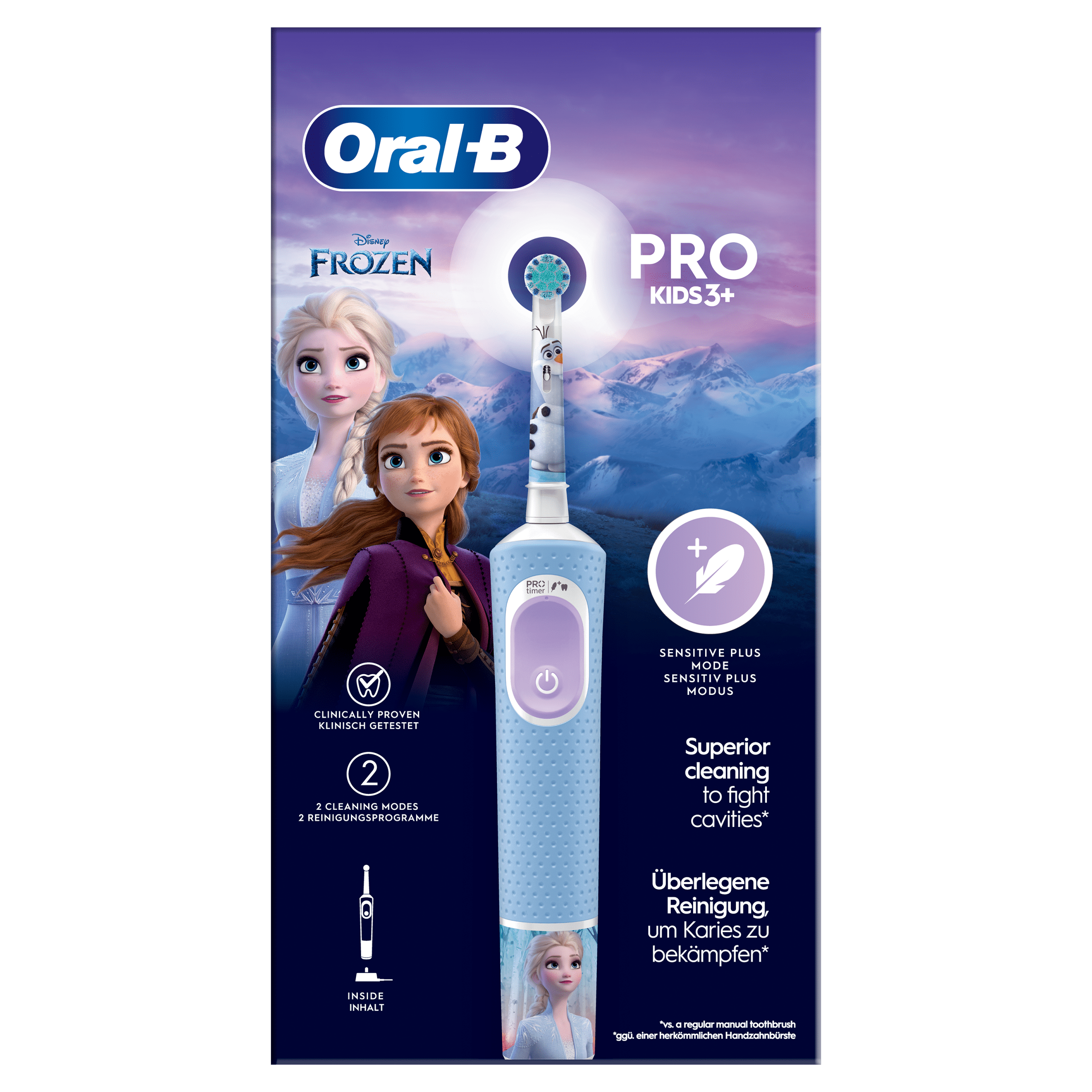 Oral-B Pro Kids Frozen Elektrische Tandenbor