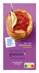 G'woon Mix Voor Pannenkoeken Compleet
