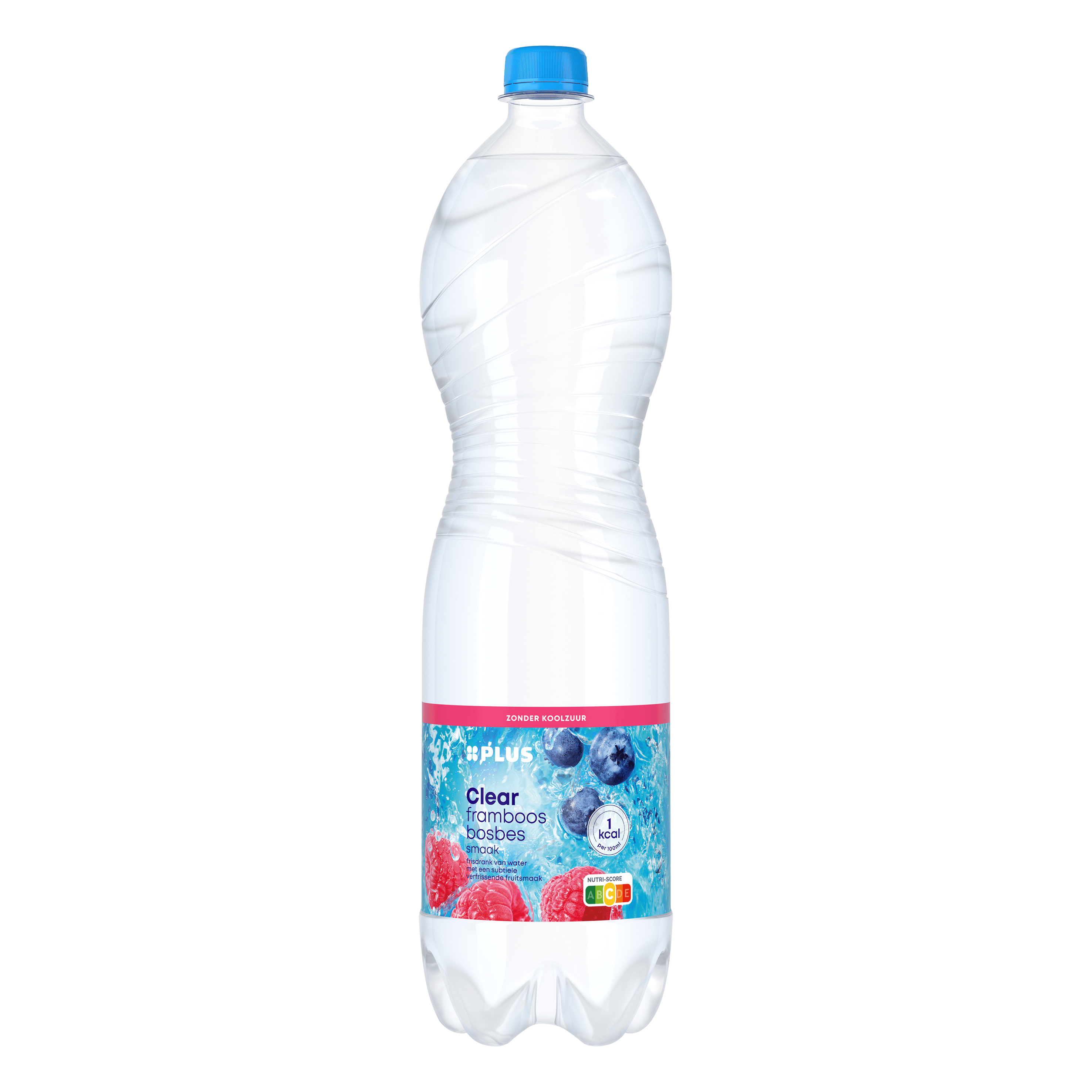 PLUS Clear framboos bosbes koolzuurvrij