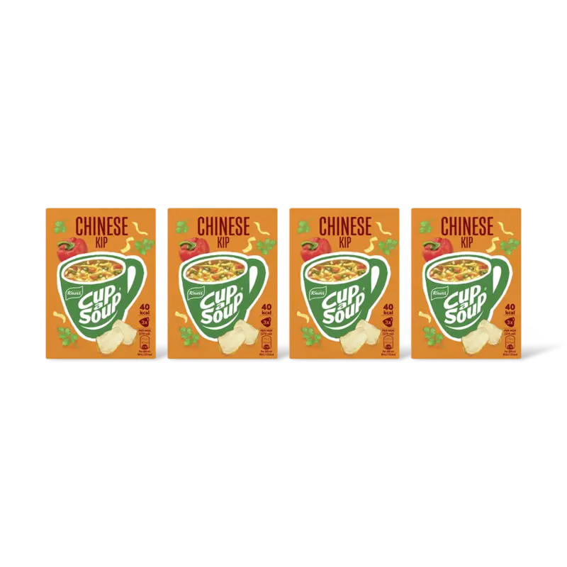 Knorr Cup-a-soup chinese kip 4-pack
