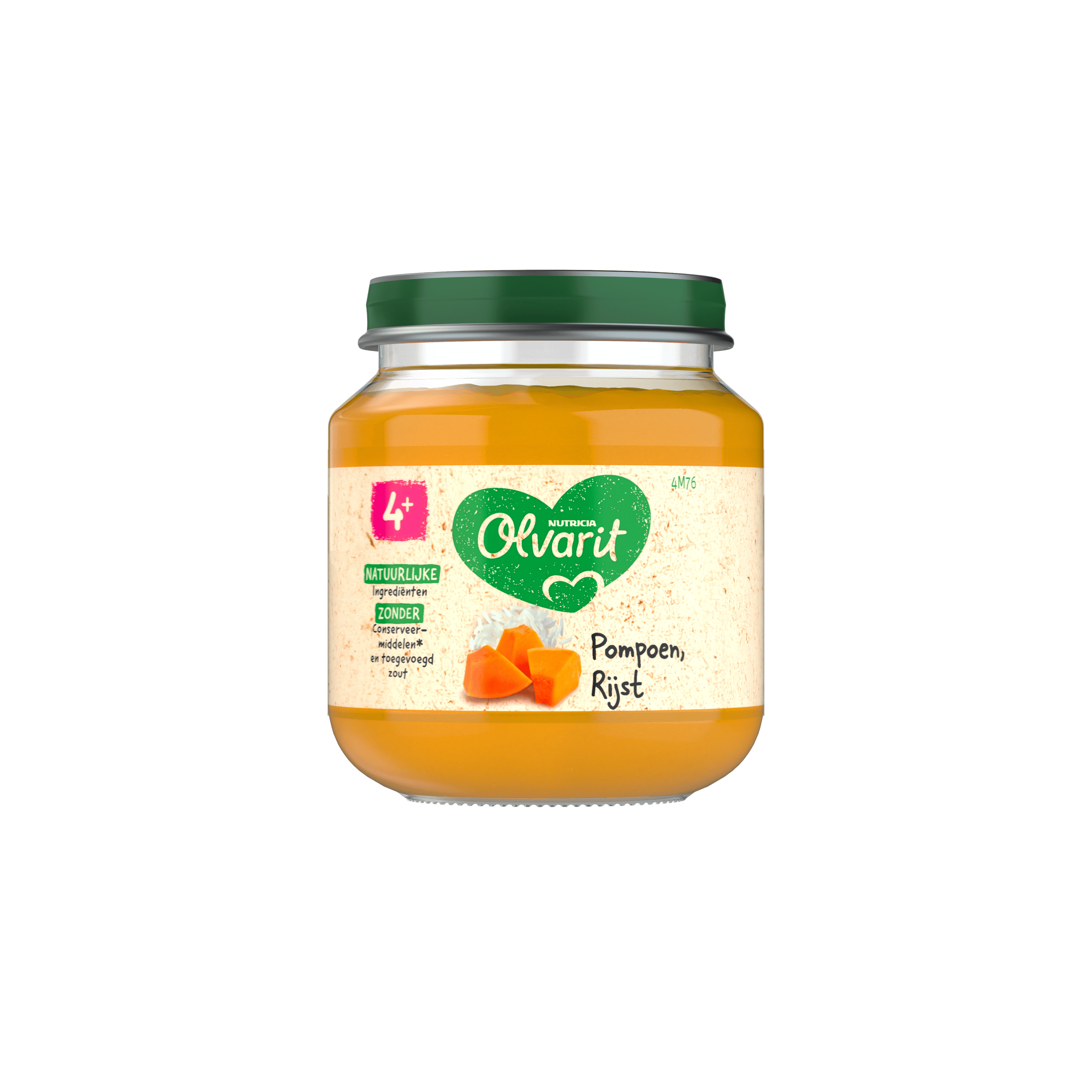 Olvarit 4+mnd Pompoen Rijst