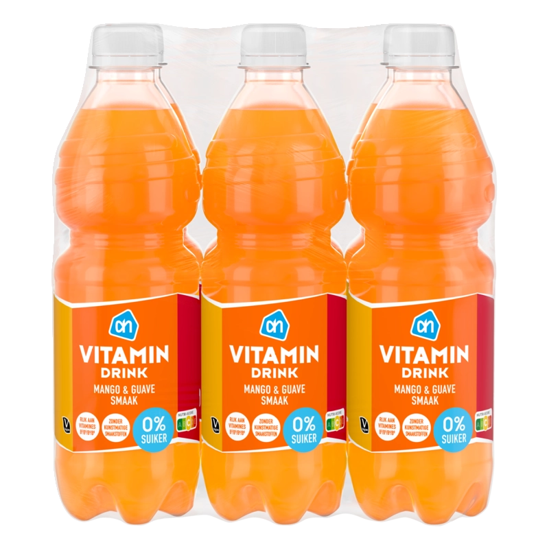 AH Vitamin drink mango guave 0% 6-pack