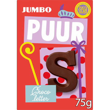 Jumbo Puur Chocoletter S 75 g