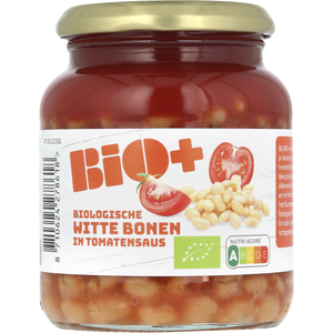 Bio+ Witte Bonen Tomaten Saus