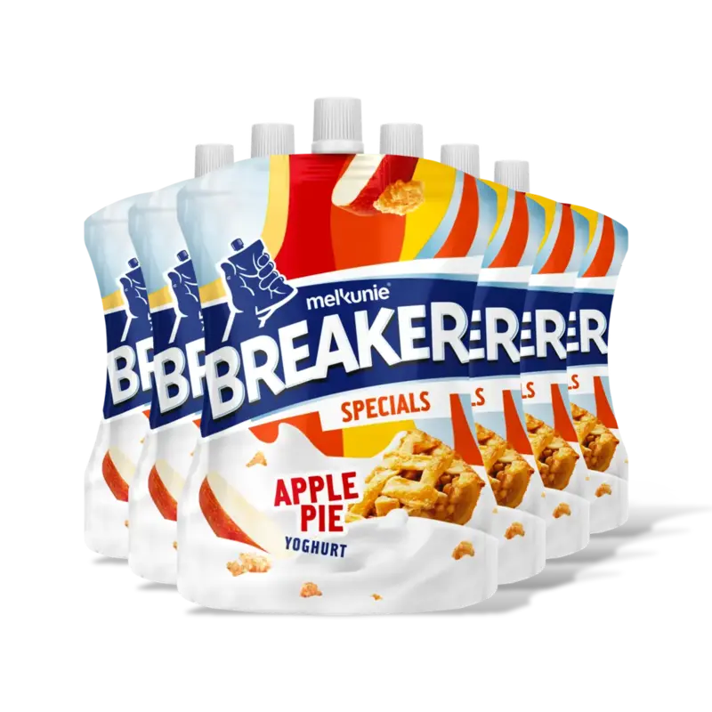 Melkunie Breaker apple pie yoghurt 6-pack