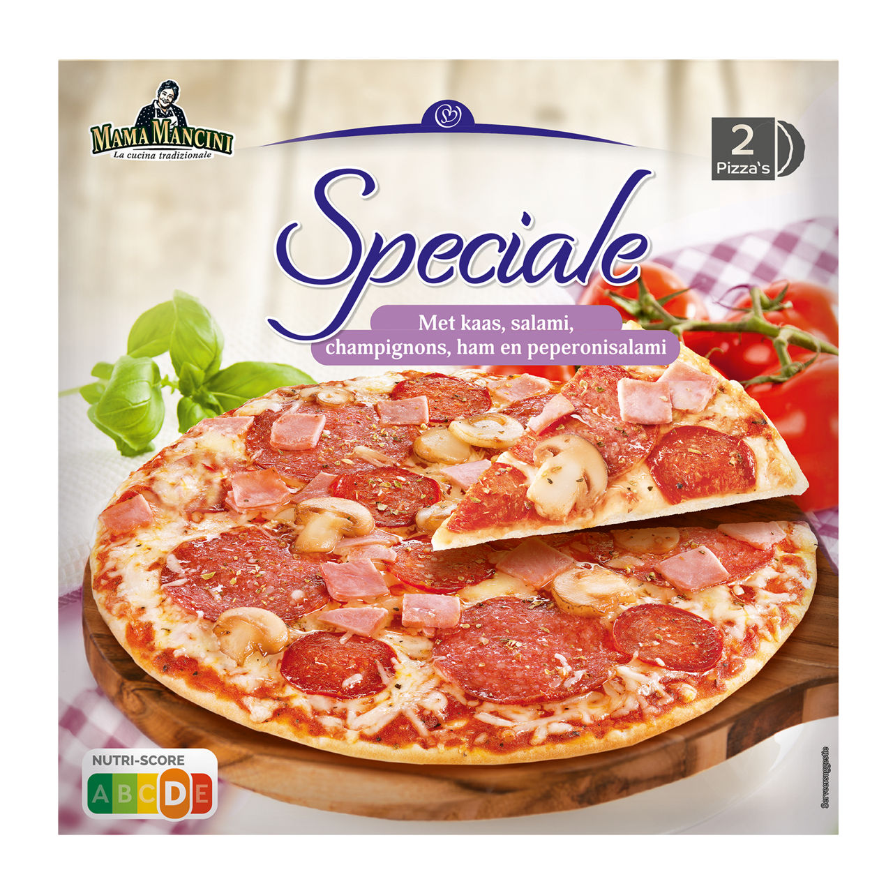 2-pack pizza speciale
