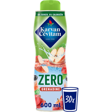 Karvan Cévitam Zero Grenadine Siroop 600 ml