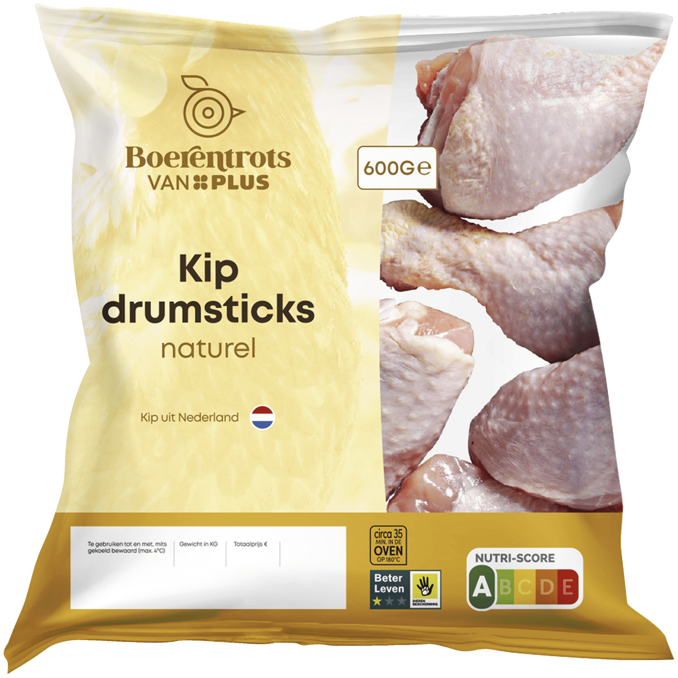 PLUS Boerentrots Kipdrumsticks naturel