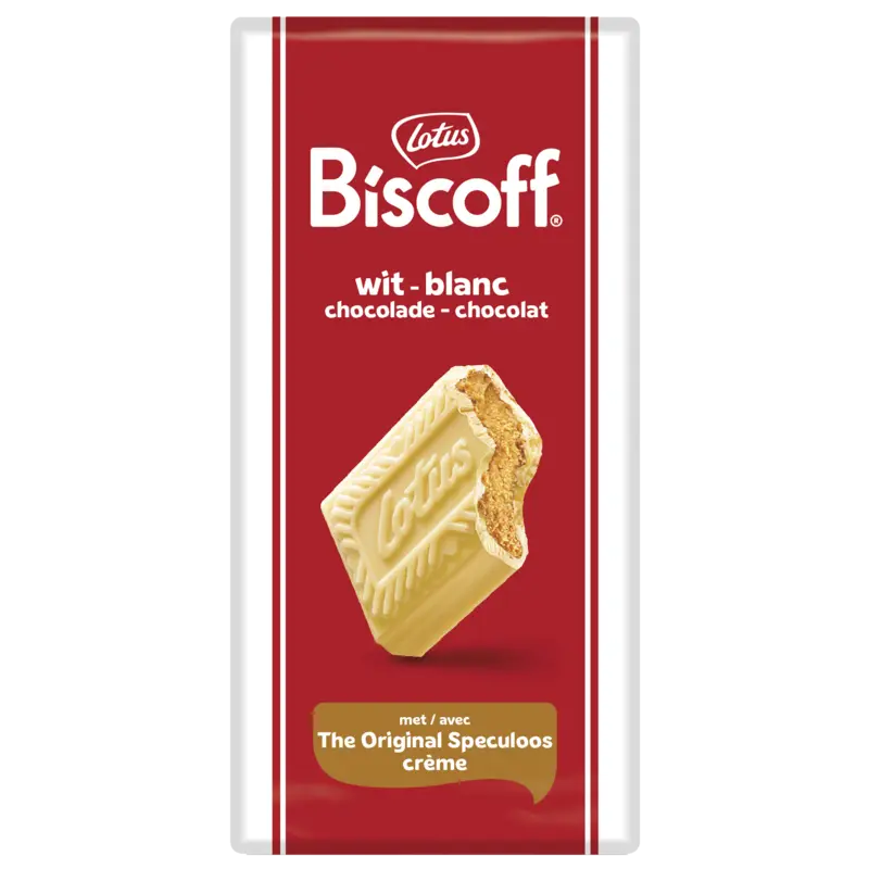 Lotus Biscoff Speculoos witte chocolade crème