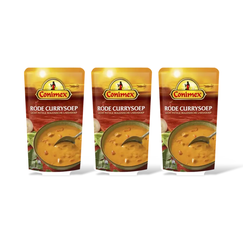 Conimex Maleisische laksa soep 3-pack