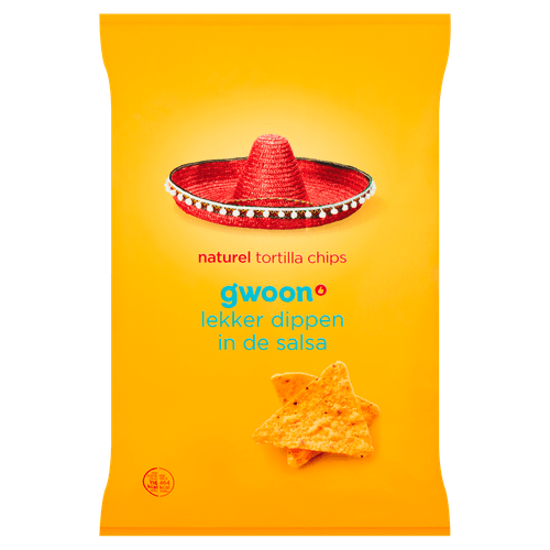 G'woon Tortilla chips naturel