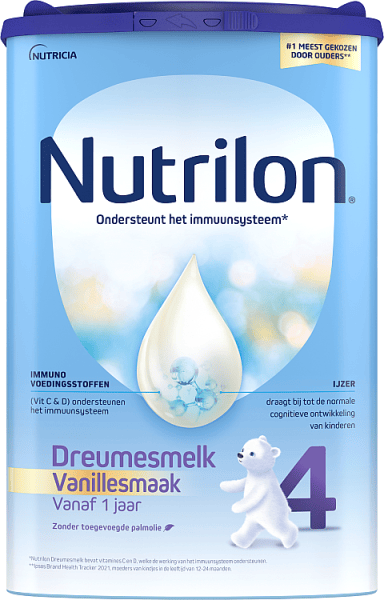 Nutrilon 4 Dreumesmelk Vanillesmaak 1+jr