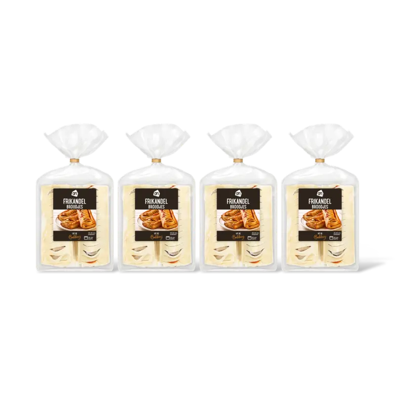 AH Diepvries frikandelbroodjes 4-pack
