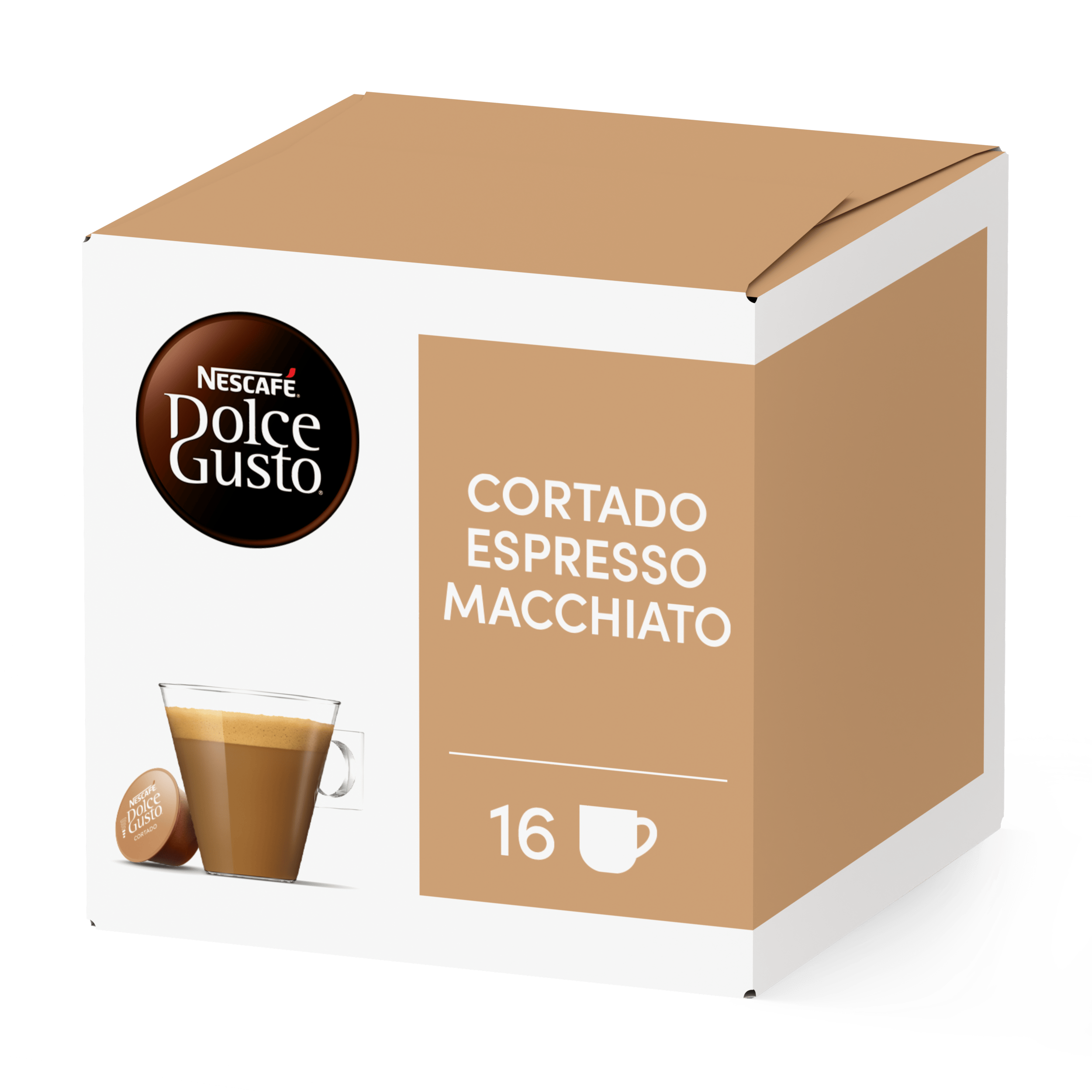 Nescafe Dolce Gusto koffiecups cortado