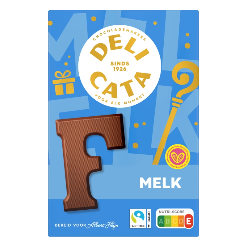 Delicata Chocoladeletter melk F