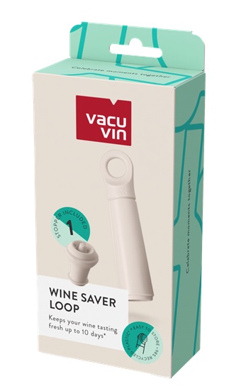 Vacu Vin Wine Saver Loop Sand