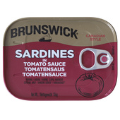 Brunswick sardines in tomatensaus