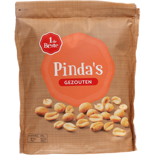 1 de Beste Pindas gebrand gezouten