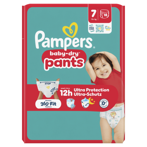 Pampers Baby-dry pants maat 7
