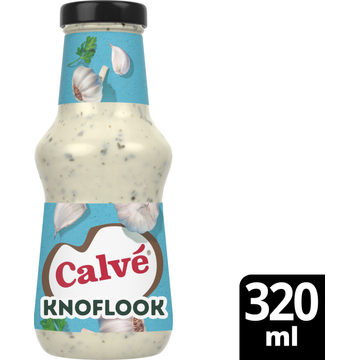 Calvé Saus Knoflook 320 ml