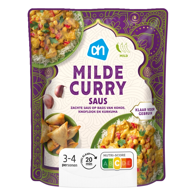 AH Milde curry saus