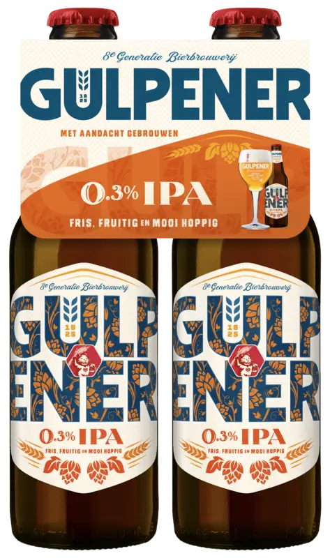 Gulpener IPA 0,3% 4-pack